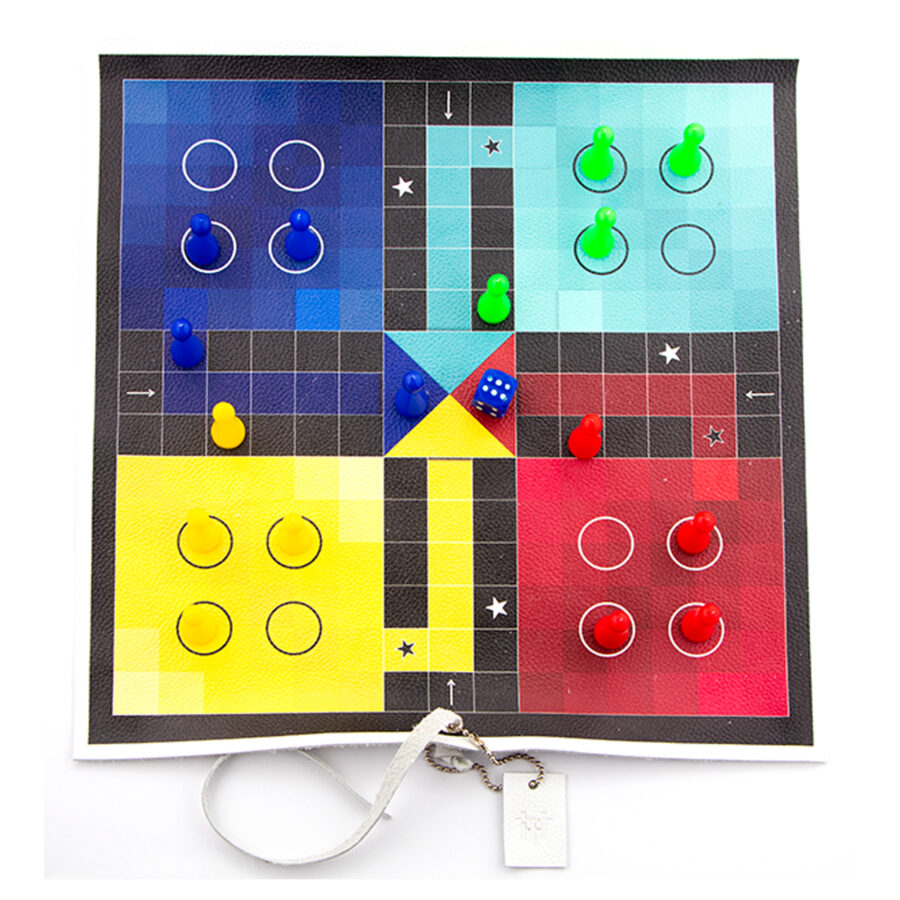 Leather Ludo Roll - Image 2
