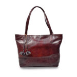 The Maroon Flora Tote