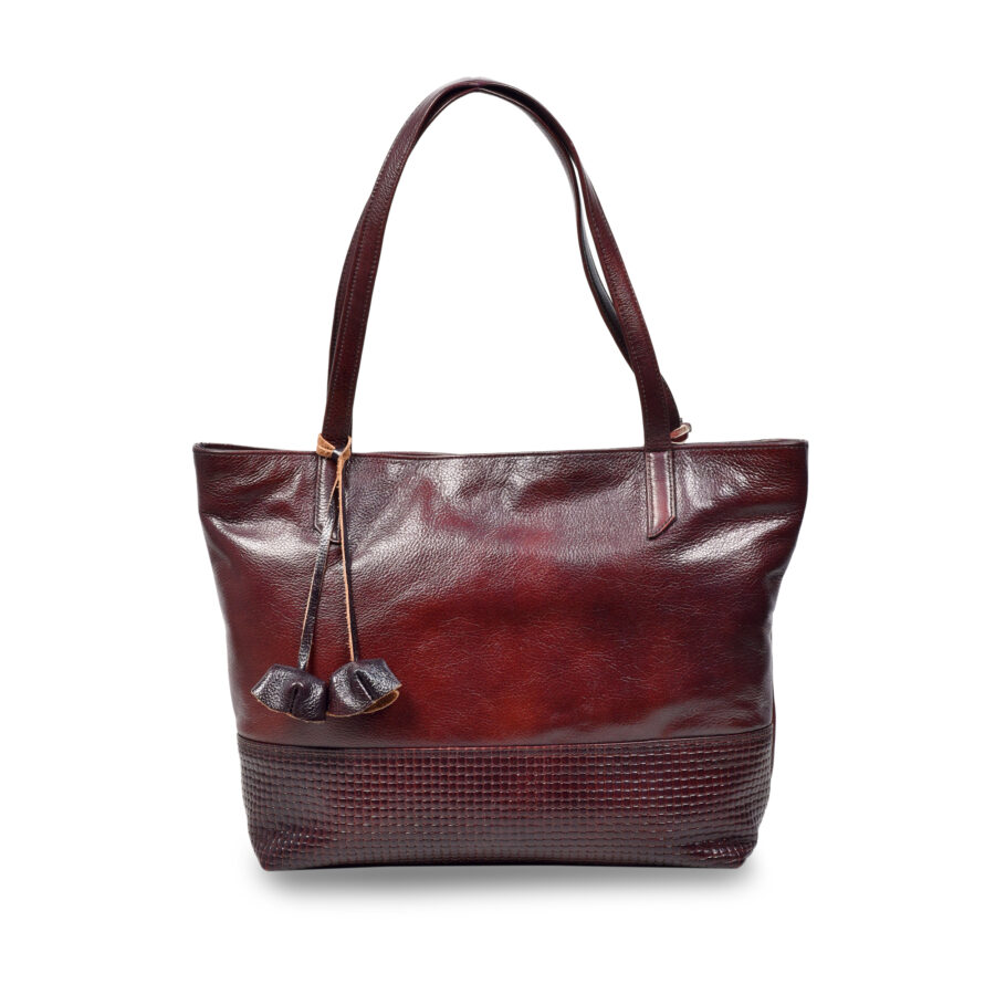 The Maroon Flora Tote