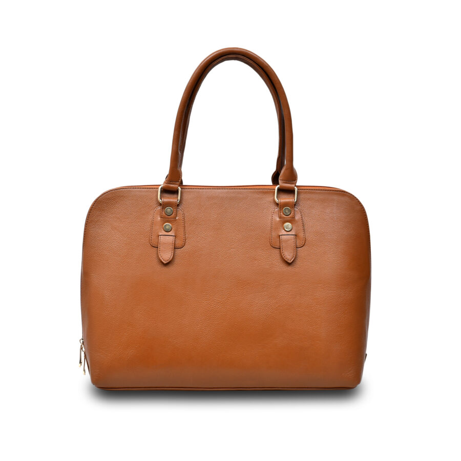 The Tan Boss Lady Laptop Bag - Image 3