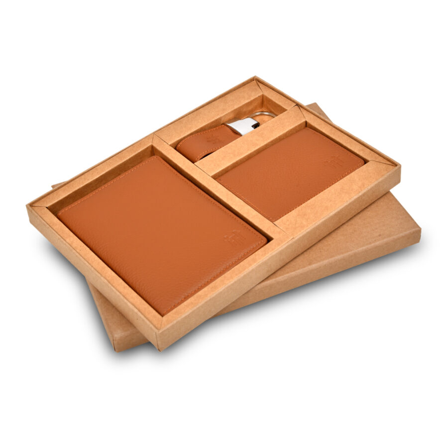 Tan Trident Gift Set