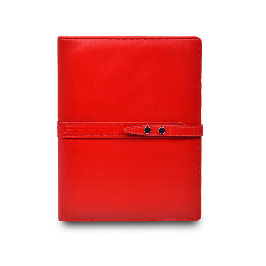 Red Connoisseur Note Folder