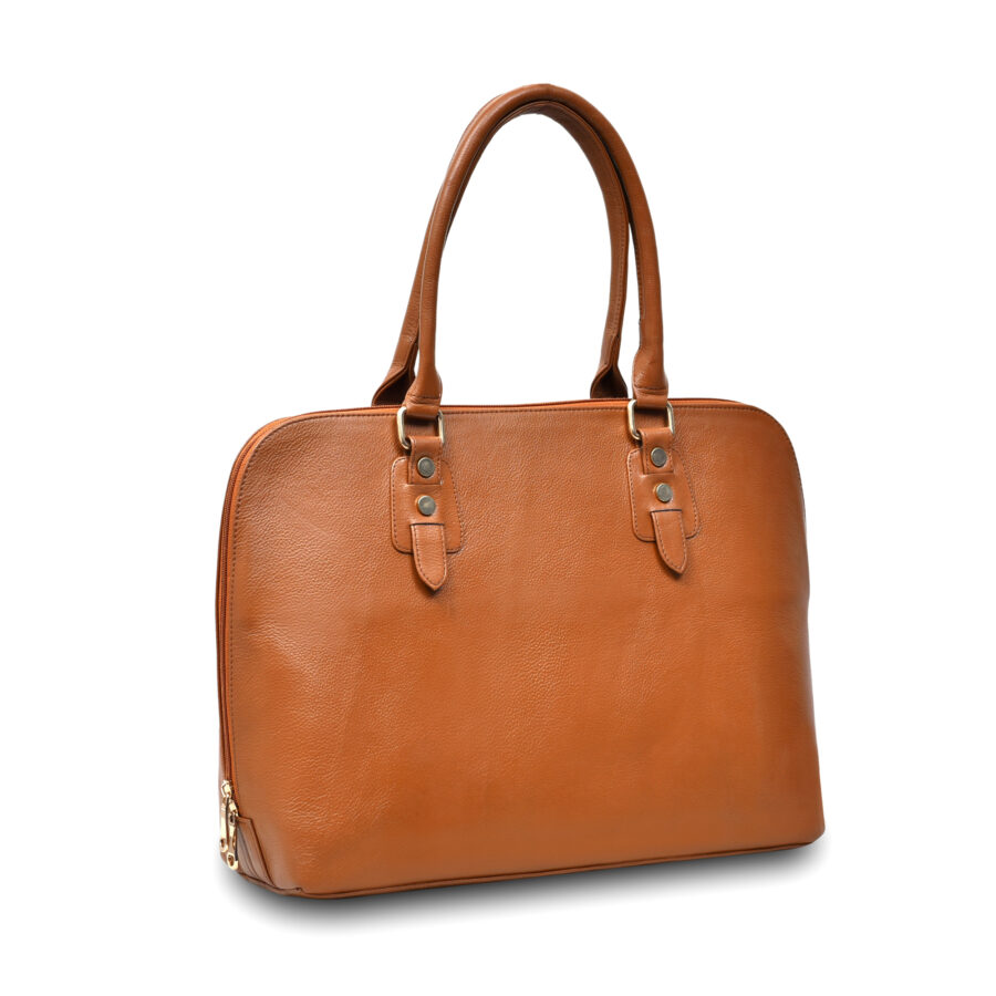 The Tan Boss Lady Laptop Bag - Image 2