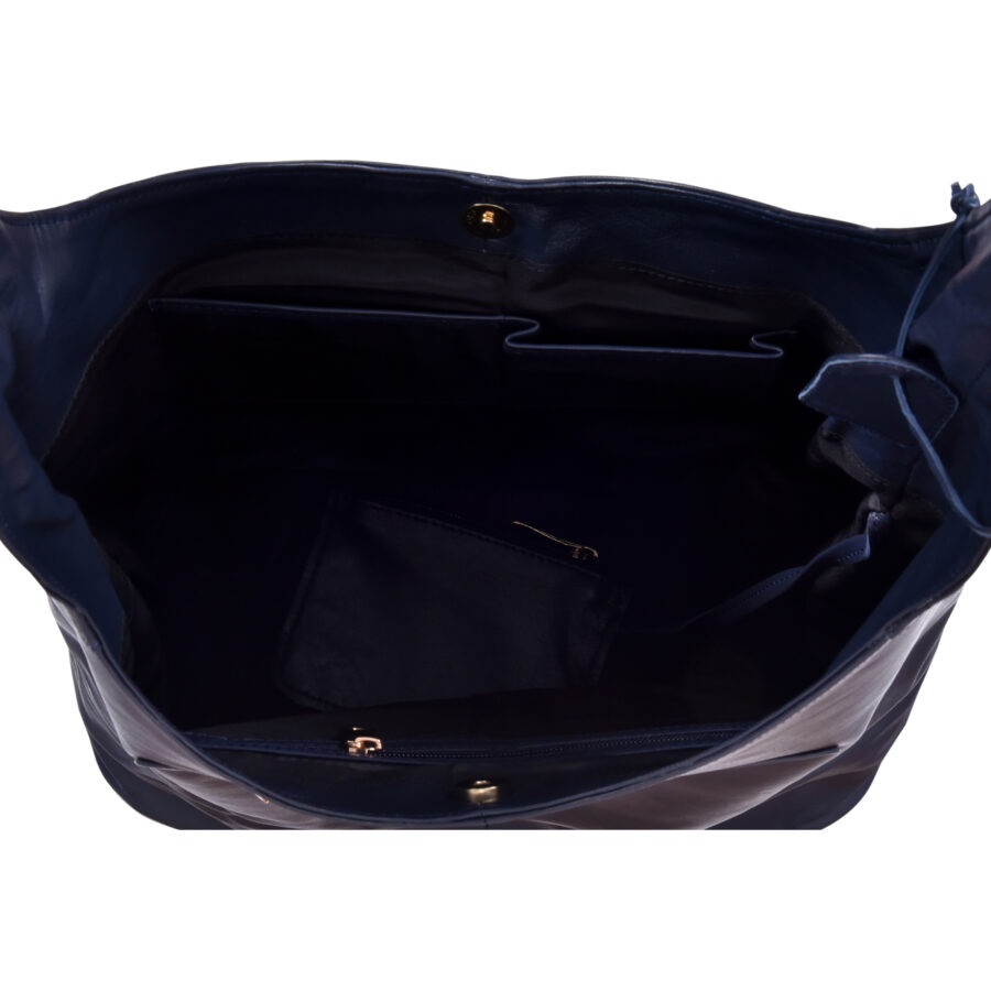 The Navy Jhola Bag - Image 5