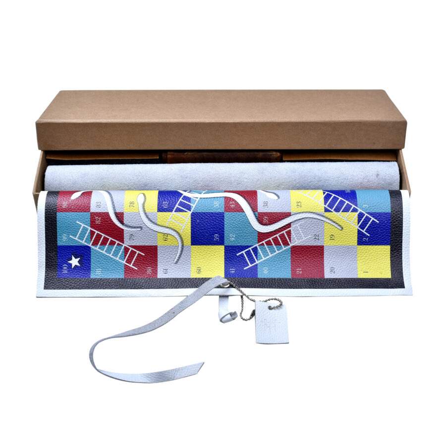 Leather Snakes & Ladders Roll - Image 5