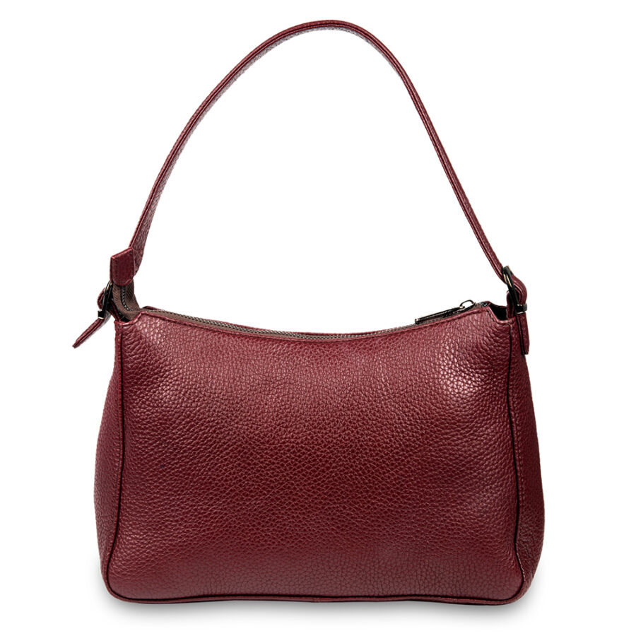 The Burgundy no fuss bag