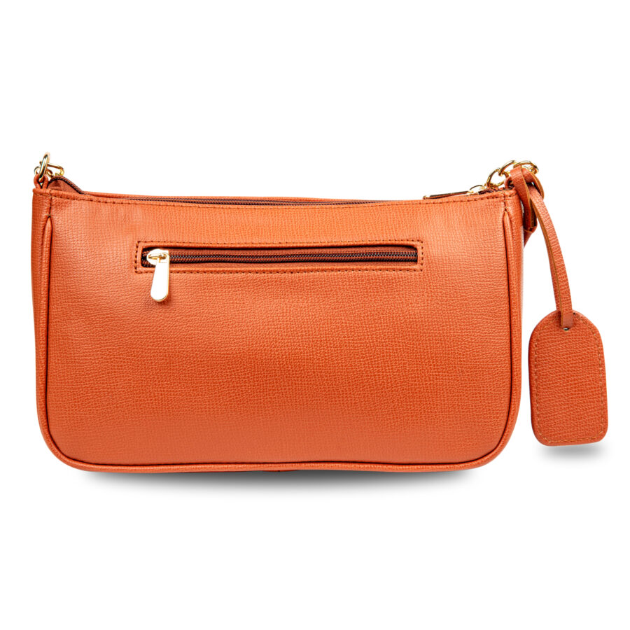 The Tan three handle bag - Image 5