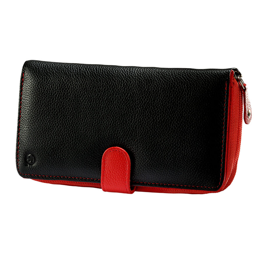 Red Contrasto Ladies Purse - Image 5