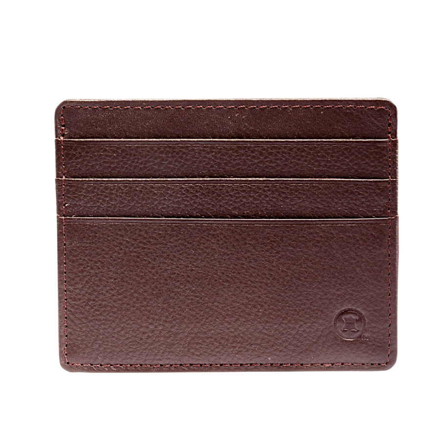 Brown Singular card case