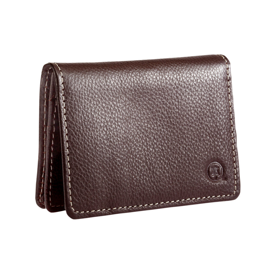 Brown Stitch card case - Image 3