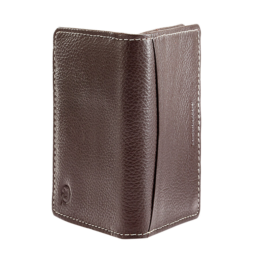 Brown Stitch card case - Image 5