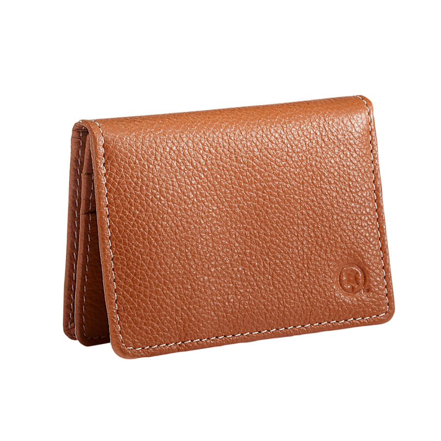 Tan Stitch card case - Image 2