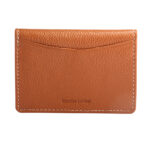 Tan Stitch card case - Image 3