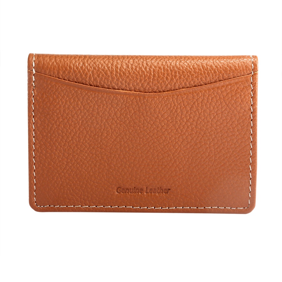 Tan Stitch card case - Image 3