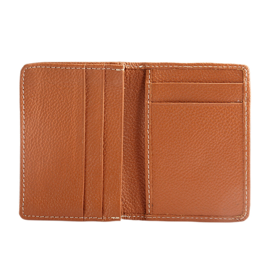 Tan Stitch card case - Image 4