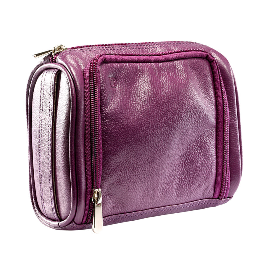 Purple Uni Toiletries bag - Image 3