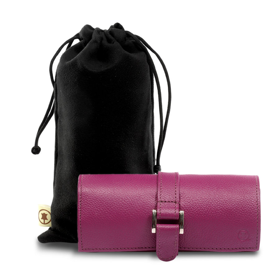 Purple Regina Jewellery roll - Image 5