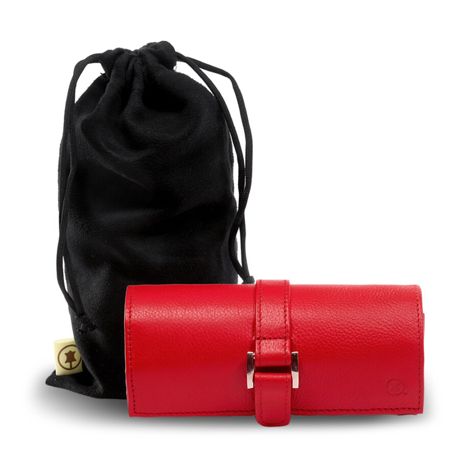Red Regina Jewellery roll - Image 5