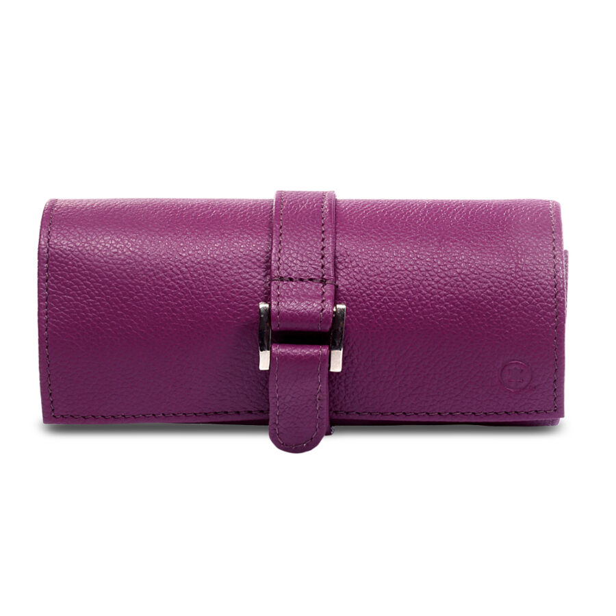 Purple Regina Jewellery roll - Image 3