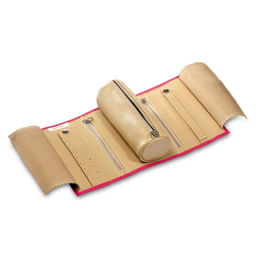 Pink Regina Jewellery roll - Image 2
